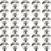 IFAMIO 30 Pack Kitchen Cabinet Knobs Round Cupboard Handles Stainless