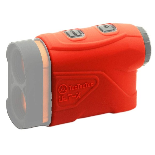TecTecTec Protective Silicone Cover Compatible with ULT-X Rangefinder, Ultra Soft Golf Accessories, Durable Case for Golf Laser Finder Devices - Red