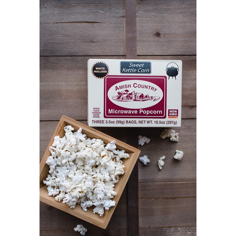 Amish Country Popcorn | Old Fashioned Microwave Popcorn | Non-GMO,