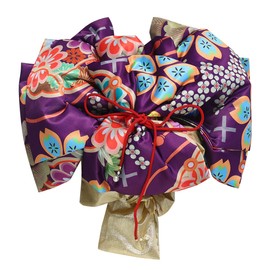 CAMDOM Japanese Kimono Pre Tied Oversized Bow Sakura Obi Belt Luxury Waistband Sash Yukata Robe Accessories