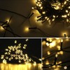 JAYIJAXIN 200 LED Solar String Lights 72FT Solar Powered Christmas