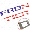 Unbranded USA Flag 3D Raised Tailgate Letters Emblem For Frontier