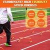 WOPPLXY 6 Pack 6'' Speed Agility Training Hurdles - Detachable