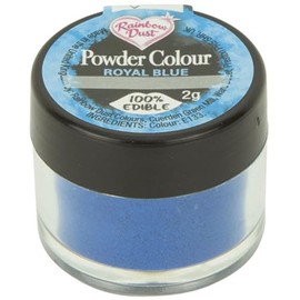 Rainbow Dust Powdered Food Colouring - (Royal Blue)
