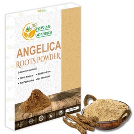 Herbs Botanica Angelica Root Powder 100% Pure & Natural Angelica Herb (Angelica Sinensis) for Herbal Tea, DIY Wellness & Beauty Finely Ground, Non-GMO & Additive Free 2 oz Pack