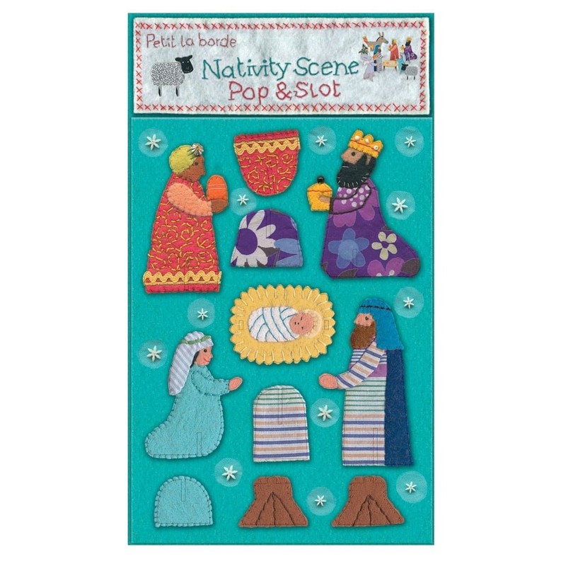 Roger la Borde Pop & Slot Nativity Scene Decoration