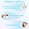 FENGCHUANG Rick Morty Cartoon Character Metal Keyring Keyring Birthday Gift