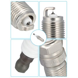 TAUTOY SP520 Spark Plugs Platinum Iridium 6PCS (3.5L 3.7L) 2011-2021 For Ford Edge Explorer F-150 Mustang Taurus Transit-150 250 350, For Lincoln MKS MKT MKX MKZ