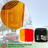 fouraces trailer lights - 2 set, with wiring diagram, tail