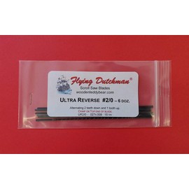Flying Dutchman Ultra Reverse #2/0 Six Dozen Pinless Scroll Saw Blades Pack
