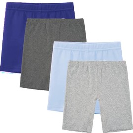 123 Bear Infant and Toddler Cotton Spandex Shorts Unisex Boy Girl (Blue, 18-24 Months)