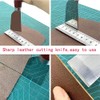 Leather Knife, Skiving Knife with Wooden Handle, Leather Edging Knife