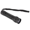LED Flashlight White Light Battery Powered Aluminium Alloy Retractable Zoom