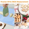 Silicone Pastry Mat for Baking, Dough Rolling Mat Non Stick