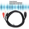 Cable Grande de Subwoofer DIN de 8 Pines Macho a