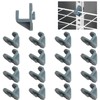 INCREWAY Freezer Hook, 16PCS Refrigerator Shelf Clips Freezer Clamp Hooks
