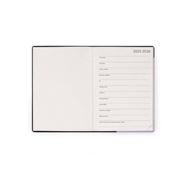 Legami - Weekly Planner 2025-2026, Mystic Lilac, Special ED, 16 Months Small, Diary from September 2025 to December 2026, with Notebook, FSC Certified Paper, 9.5 x 13.5 cm