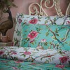 furn. Vintage Chinoiserie Duvet Cover and Pillowcase Set, Jade, Single