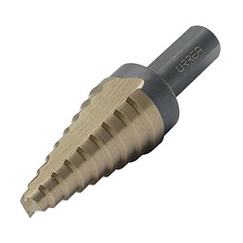 Urrea BME6 Broca escalonada con doble estría #6, 13/16" a 1-3/8" zanco 3 planos