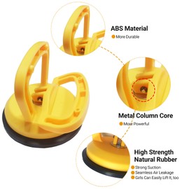 KKnoon Car Dent Puller 3 Pack Dent Removal Kit Handle Lifter Powerful Car Dent Remover Suction Cup Dent Puller and Paintless Dent Repair Kit for Car Body Dent Glass Tiles and Mirror