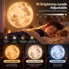 Galaxy Projector Kids Night Light for Bedroom – Moon &