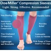 Doc Miller Calf Compression Sleeve 1 Pair 20-30mmHg Support Circulation