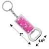 GRAPHICS & MORE Cute Hearts Love Pattern on Pink Keychain