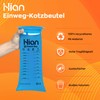 Hion Spit Bags Pack of 10 Opaque Poop Bags with