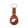 COGURE COPAT-K Charm Keychain, AirTag Case, Genuine Leather, Air Tag