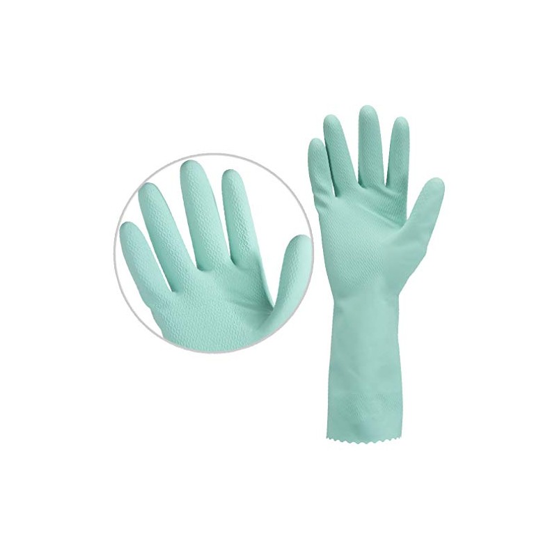 KENID Rubber Gloves, Household Kitchen Gloves, For Laundry, Medium Thick,