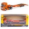 Gemini & Genius Flat Trailer Truck Toy, Heavy Duty Alloy