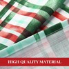 Hapterouse Christmas Tablecloth Wipeable Table Cloth for Kitchen Decoration Tablecover