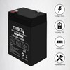 Miady 6V 5Ah Rechargeable Sealed Lead Acid Battery (2 Pack)