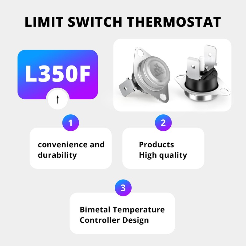 Limit Switch 36tx16 Manual Reset Thermostat Universal for Furnace (Cut