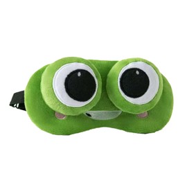 HXINFU Cute Frog Sleeping Mask with Eyes Open Funny Sleep Mask with Big Eyes for Women
