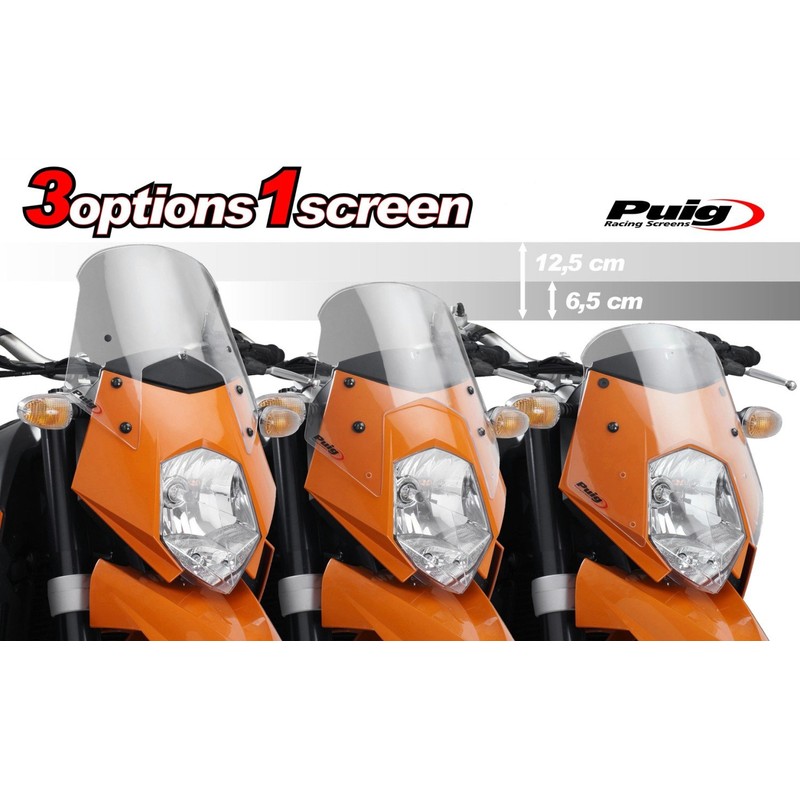 Puig 5053F Dark Smoke New Generation Windshield