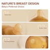 Thyseed Baby Bottle Nipple Infant Silicone Replacement Nipples 10+ Month