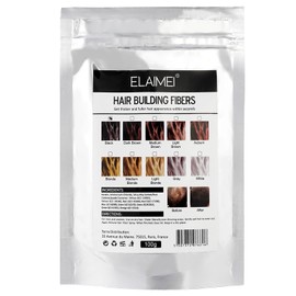 IKZEE Hair Building Fibres, Keratin Hair Fibres, Professional Hair Powder for Men and Women (Dark Brown 100G)