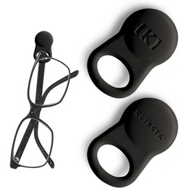 SPEX Clips para anteojos (paquete de 2) – Soporte magnético para anteojos para ropa Alternativa de correa para anteojos, soporte para tarjetas de identificación.