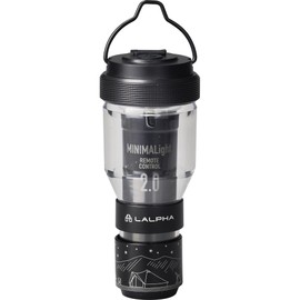 LALPHA LED - 200 Lantern, Minimalight, Remote Control 2.0, Exclusive Niigata Mihiko Mountains, Multi-functional, Hanging, Waterproof, Outdoors
