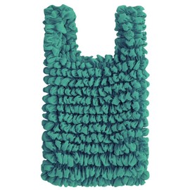 FRACARKOS Eco Bag, Aperture Bag, Compact, Large Capacity, Folding, No Need to Fold, Squeez, Stretch, Stretches to Fit Luggage, Shopping Bag, Convenience Store Bag.., emerald green