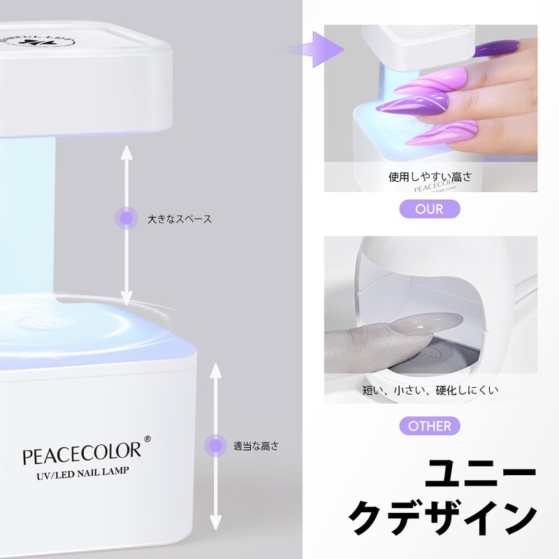 Gel Nail Light, Nail Light, LED Light, Nail Dryer, For