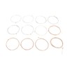 12 Pcs Acoustic Guitar Strings 12‑52 Gauge Phosphor Bronze PU