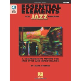 Essential Elements For Jazz Ensemble - Drums (Book/Online Media)