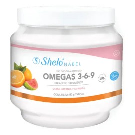 Colágeno Hidrolizado Omegas 3 6 9 ,mejora Piel Shelo Nabel                                                                                            