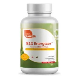 Zahler Vitamina B12 Energizante Cereza Vegano 360 Pastillas Sin Gluten