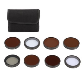 8 in 1 Filter Set CPL ND8PL ND16PL ND32PL ND64PL ND1000 Filters Blue Brushed Filter Anti Light Damage Filter for Action 3 4 JSR 1013 22