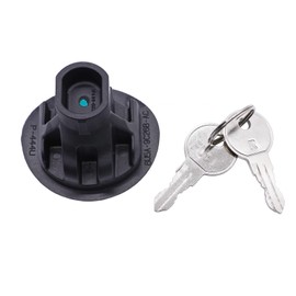 Locking Fuel Tank Plug Cap, Fuel Tank Gas Cap with Key 8U5Z9C268B 8U5Z9C268A 8U5Z-9C268-B Compatible with Ford F150 Escape Explorer Edge Taurus