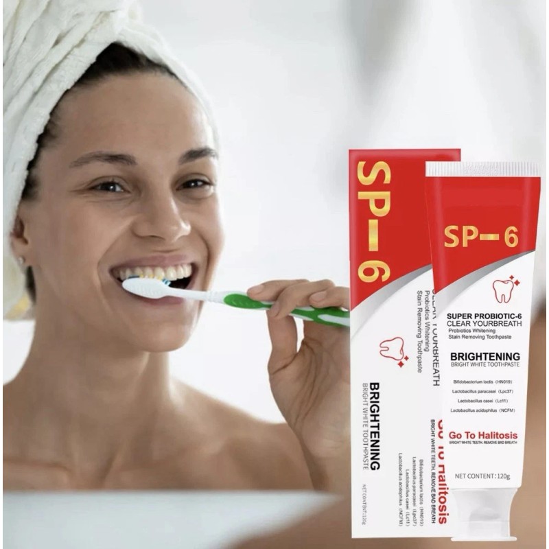 MS DRWIKEY Probiotics Bright White Toothpaste,Fre