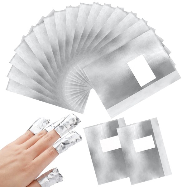 G2PLUS Gel Nail Remover Foils - 300PCS Nail Foil Removal